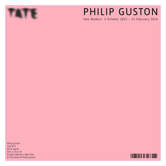 Philip Guston Cup shelf print